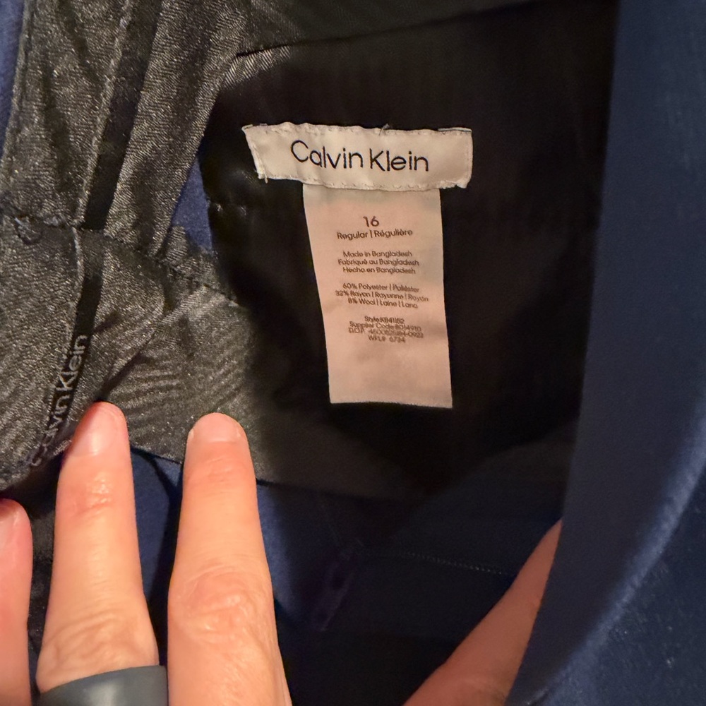 Calvin Klein Navy Jacket